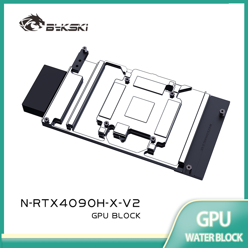 Rtx 4090 Water Block Full Cover - بلوك تبريد بمعالج الرسومات من Bykski