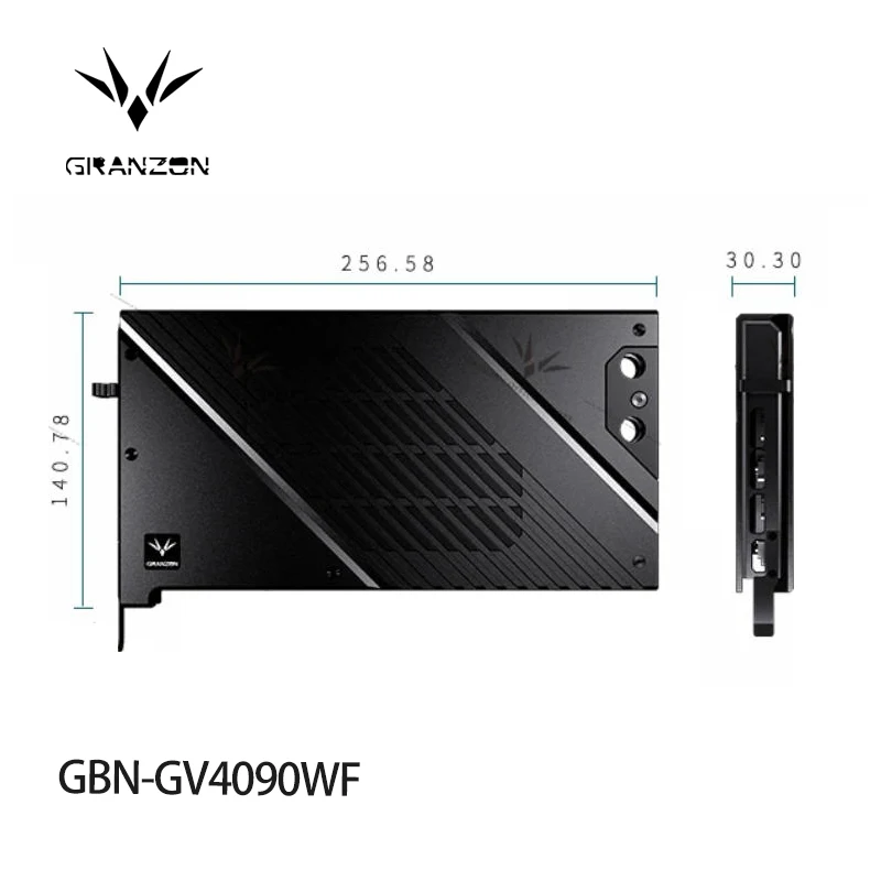 Rtx 4090 Water Block Full Cover - قطعة تبريد Granzon لبطاقة الرسوميات GIGABYTE