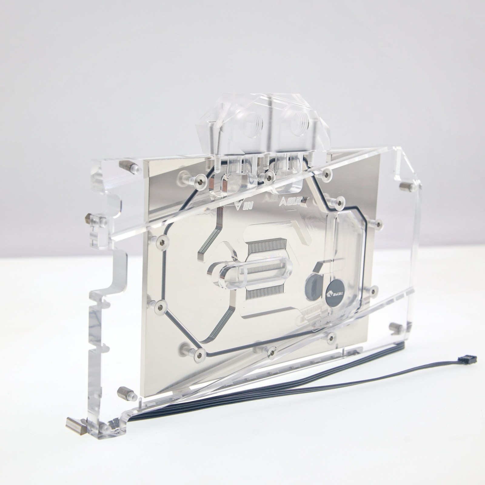 Rtx 4090 Water Block Full Cover - مبرد GPU كامل التغطية بإضاءة RGB