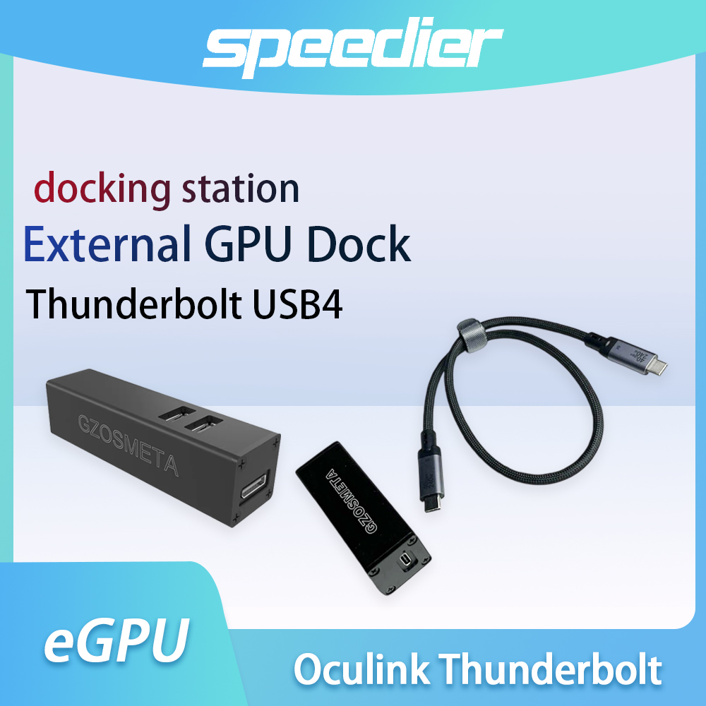 Oculink Gpu Dock Station - محول Oculink Thunderbolt USB4 لتوسيع بطاقة