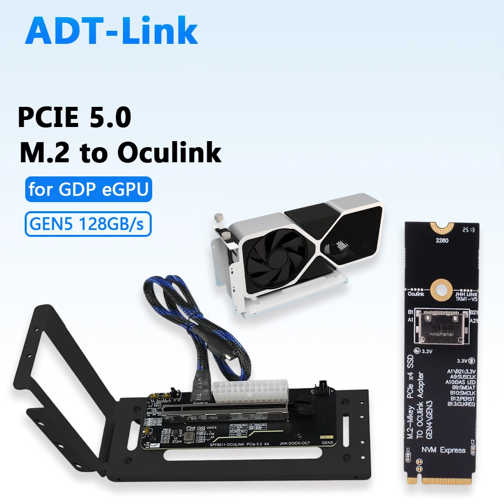 محطة توصيل OCuLink EGPU Dock P - مراجعة Oculink Gpu Dock Station وسعره