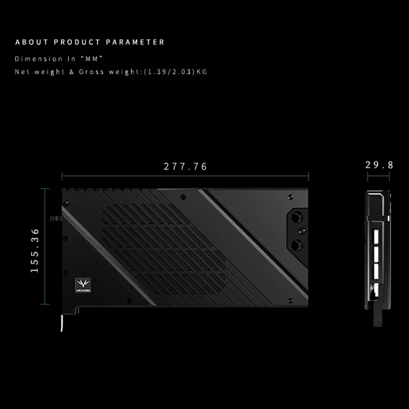 Granzon GBN-MS4090VES، وحدة مع - مراجعة Rtx 4090 Water Block Full Cover وسعره